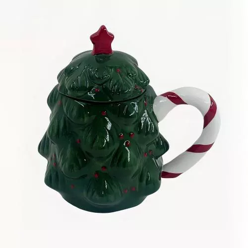 Cadou de cană din ceramică de Crăciun