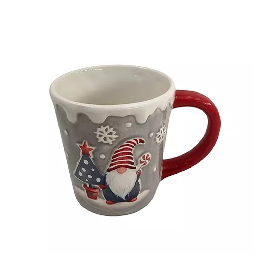 Cană amuzantă din ceramică Elf de Crăciun Cană amuzantă din ceramică Elf de Crăciun