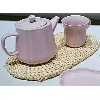 Set boluri din ceramică roz Macaron