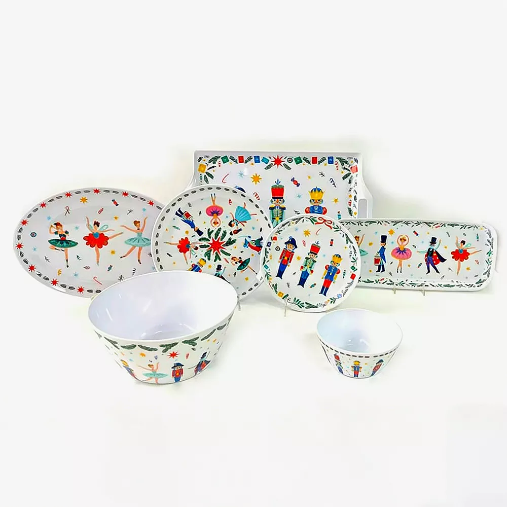 Set de veselă din porțelan de balet Spărgător de nuci